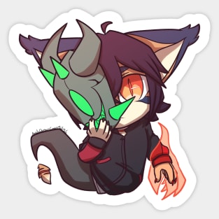 Deadly Atama and Rune Sticker